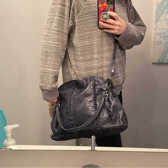 NWT A.S.98 Leather Shoulder Crossbody Bag - Picture 3 of 11